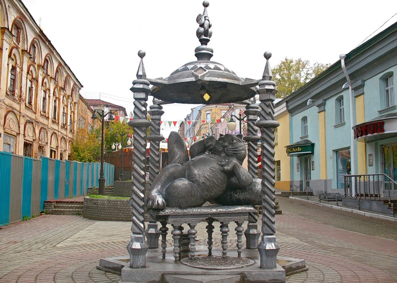The history of the monument to the Cat of Kazan